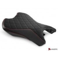 LUIMOTO (DIAMOND) Rider Seat Cover for the Triumph Street Triple 765 / S / R / RS LUIMOTO (DIAMOND) Rider Seat Cover for the Triumph Street Triple 765 / S / R / RS
